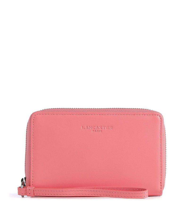Lancaster Paris PM Wallet rose bonbon