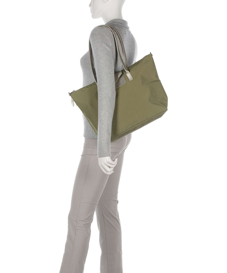 Lancaster Smart KBA Tote bag bambou