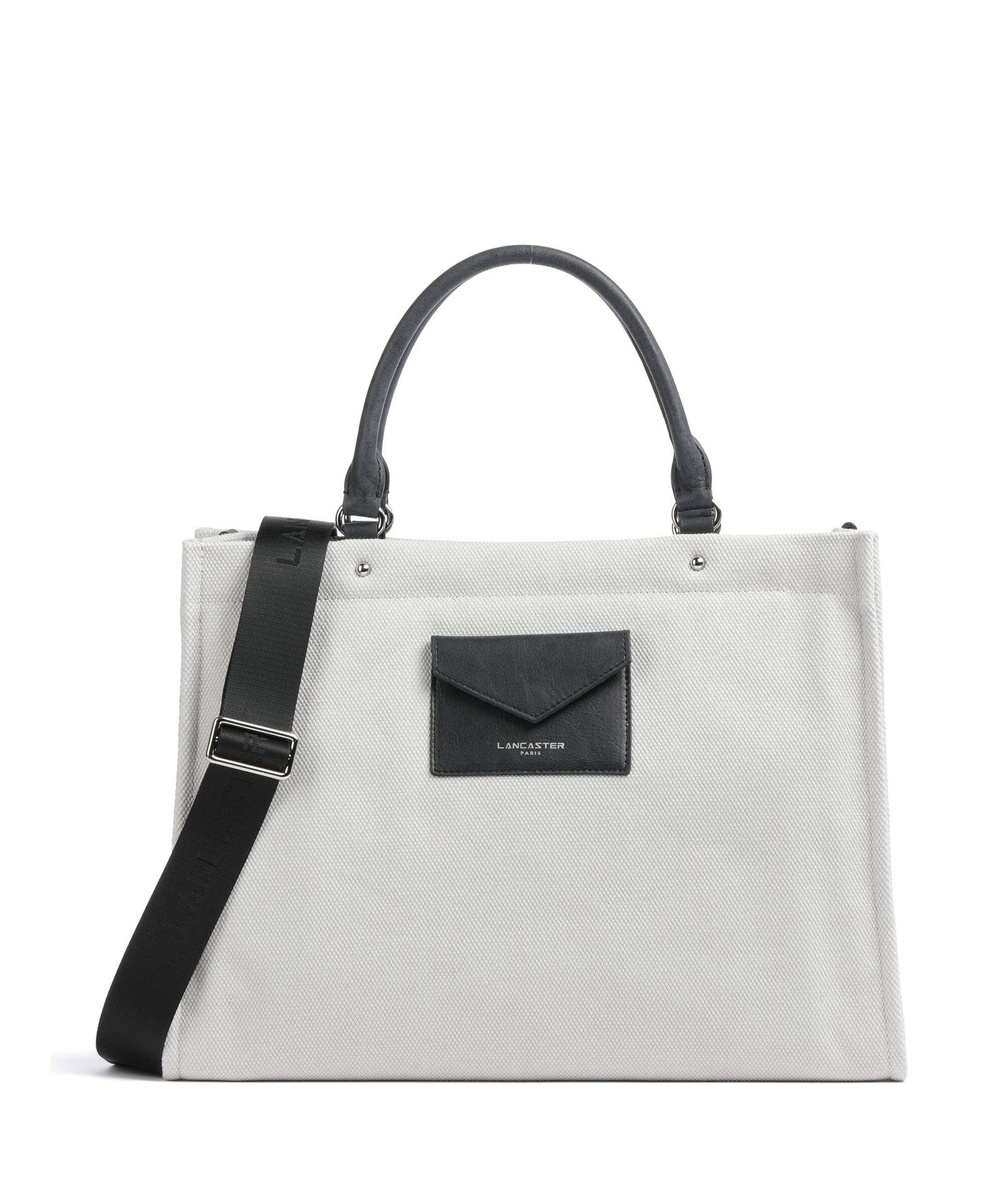 Lancaster Actual Canvas Conscious Handbag grisclai