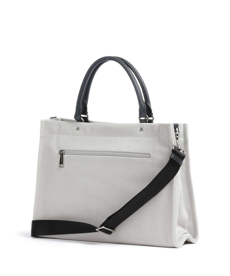 Lancaster Actual Canvas Conscious Handbag grisclai