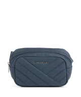Lancaster Canvas Matelassé Fanny pack bleufonc