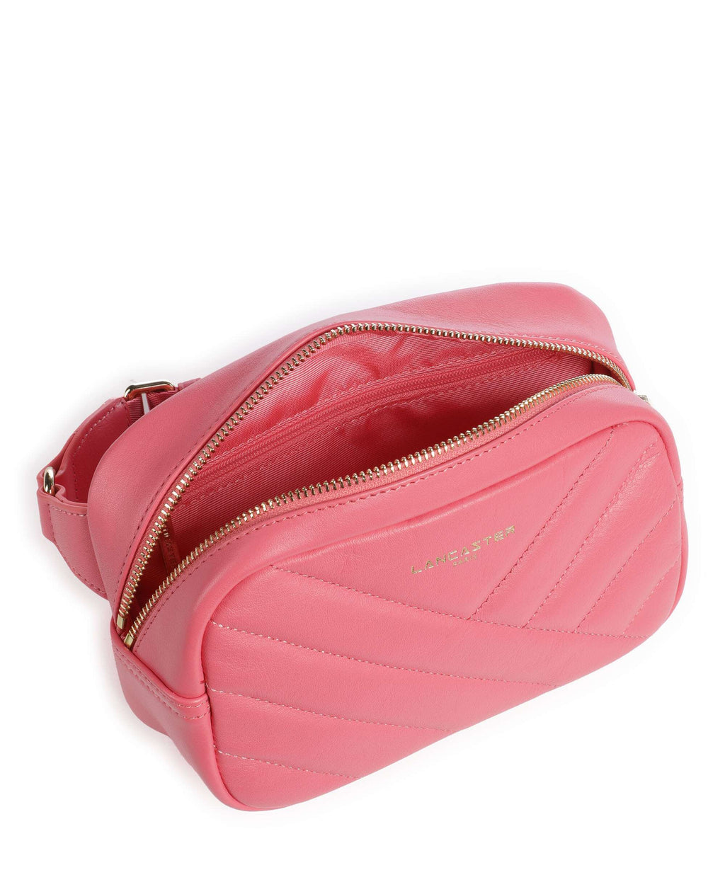 Lancaster Soft Matelassé Fanny pack rose fonce