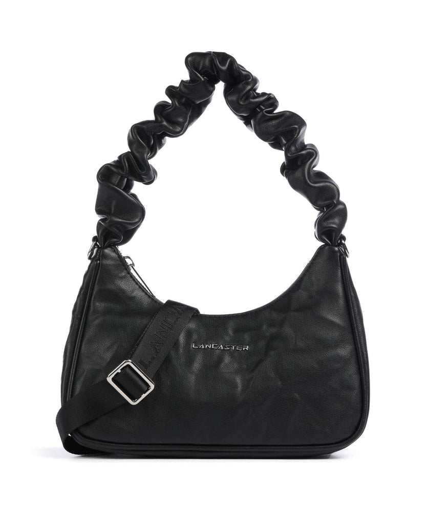 Lancaster Actual Froissé Shoulder bag noir