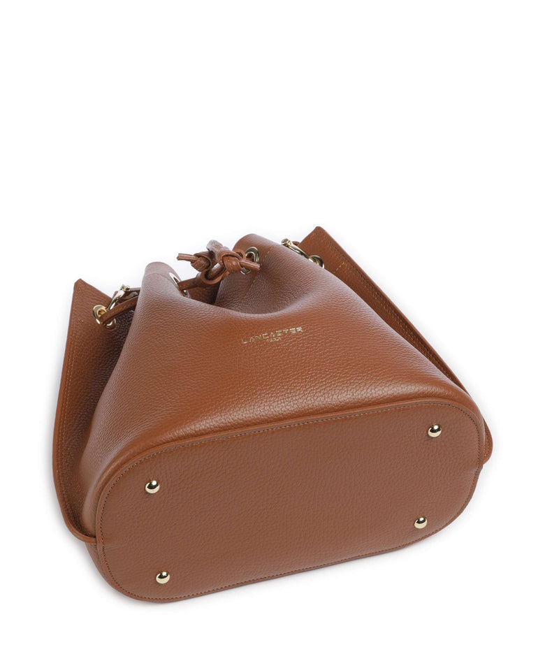 Lancaster Foulonne Alba Double Bucket bag camel/orange