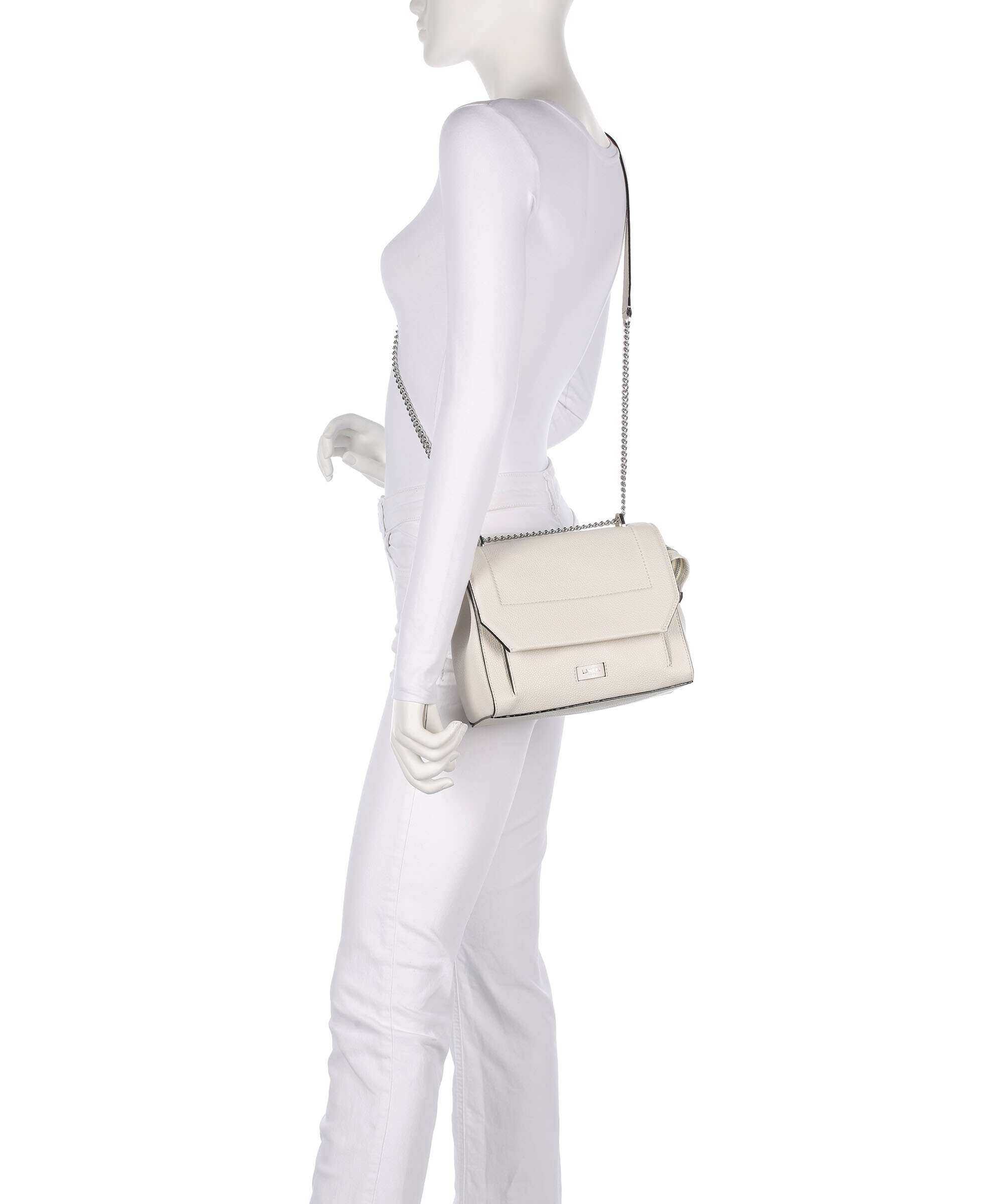 Lancel Ninon M Shoulder bag snow