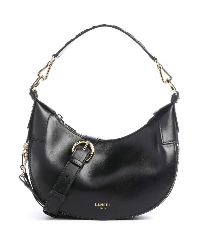 Lancel Origami S Hobo bag black