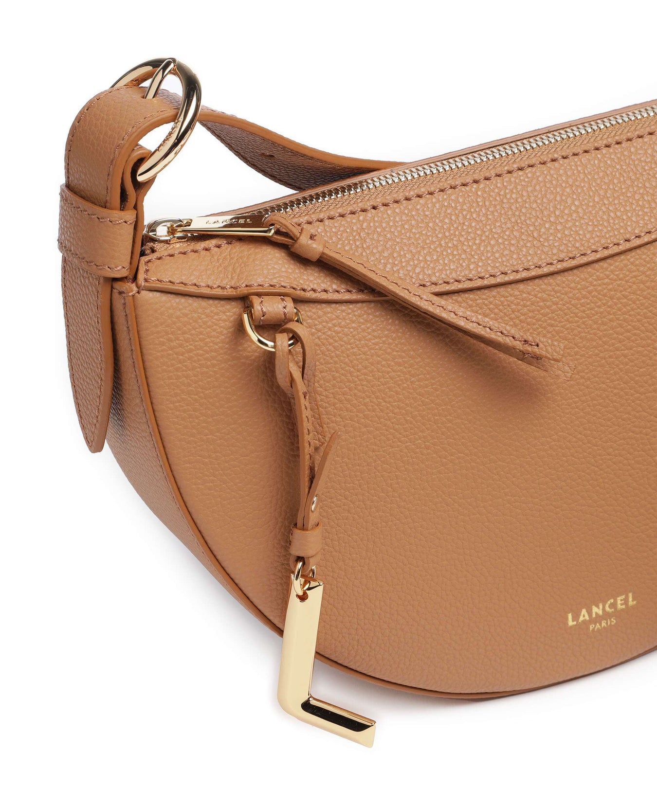 Lancel Faubourg Crossbody bag camel