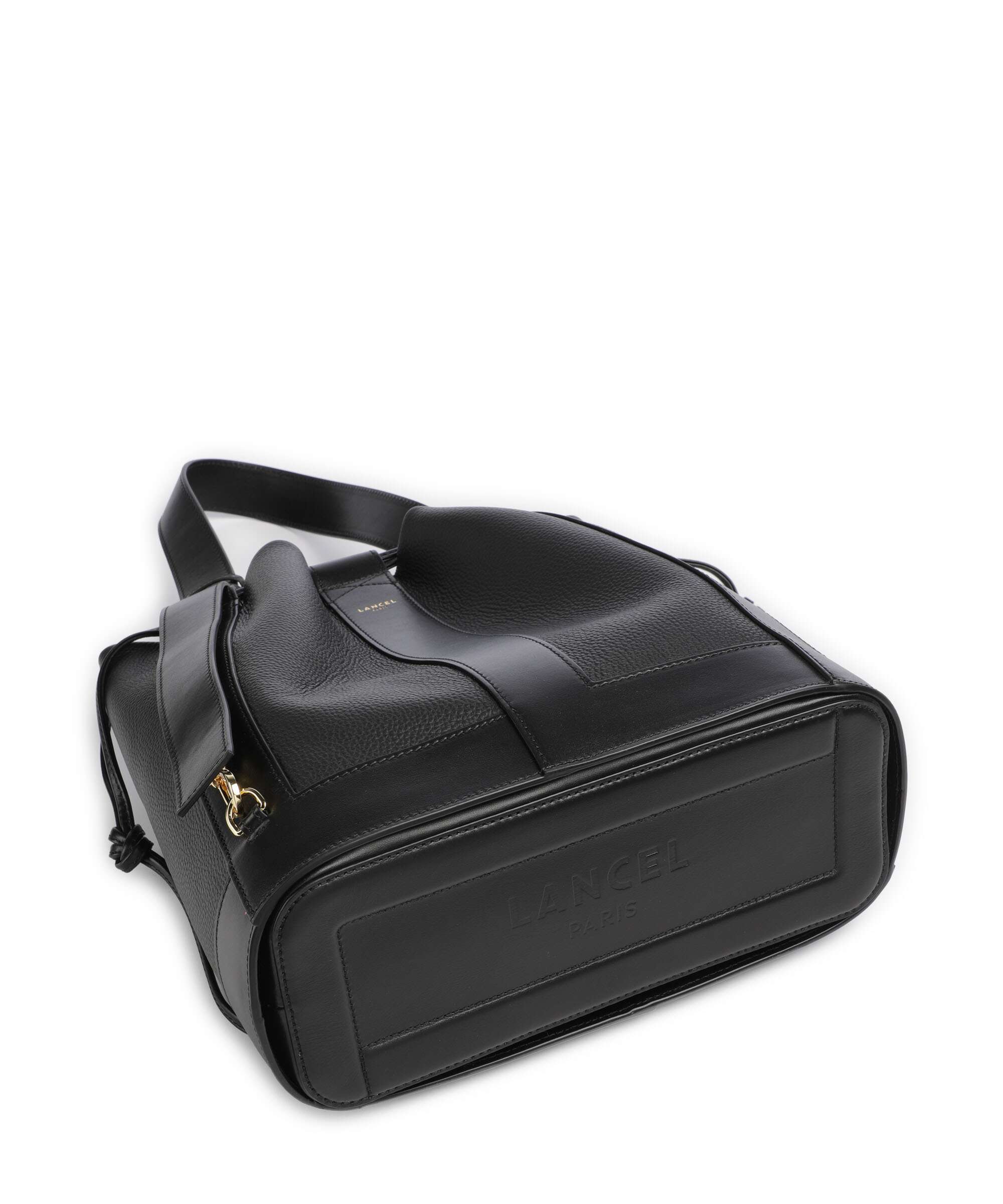 Lancel Elles M Bucket bag black