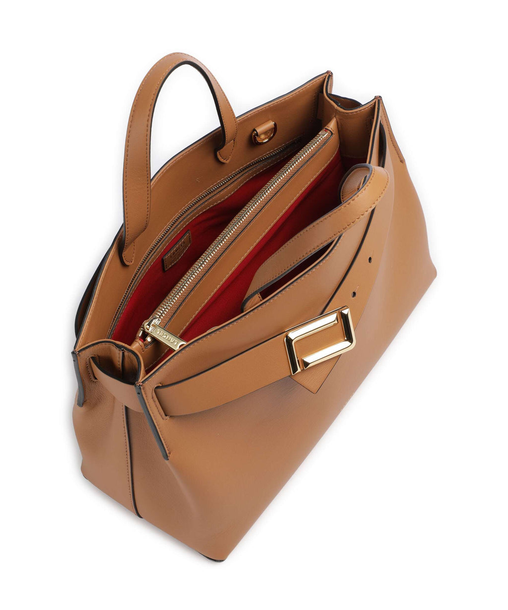 Lancel Angèle M Handbag camel