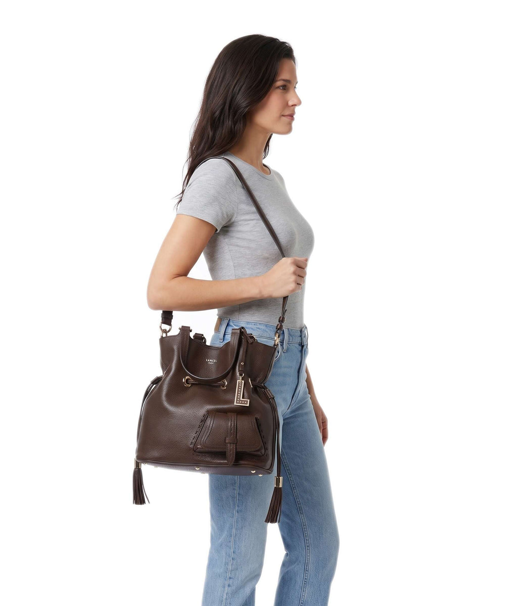 Lancel Premier Flirt M Bucket bag coconut