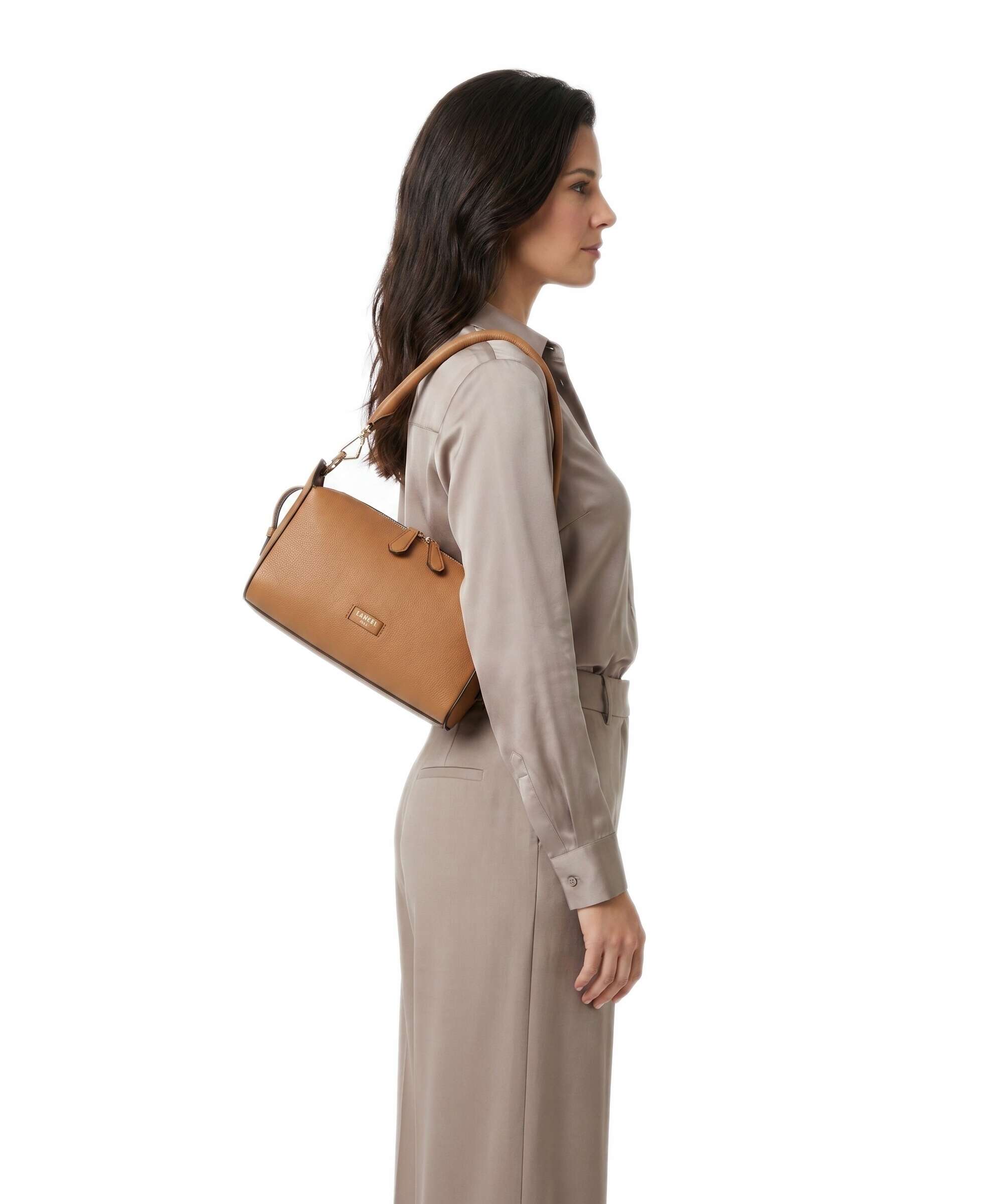 Lancel Louison M Shoulder bag camel
