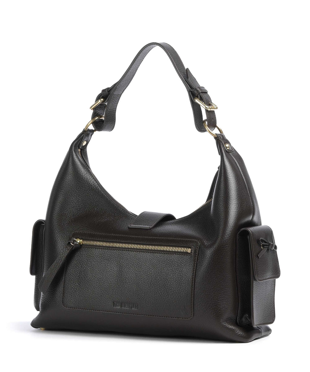 The Kooples Amelia Large Shoulder bag brown