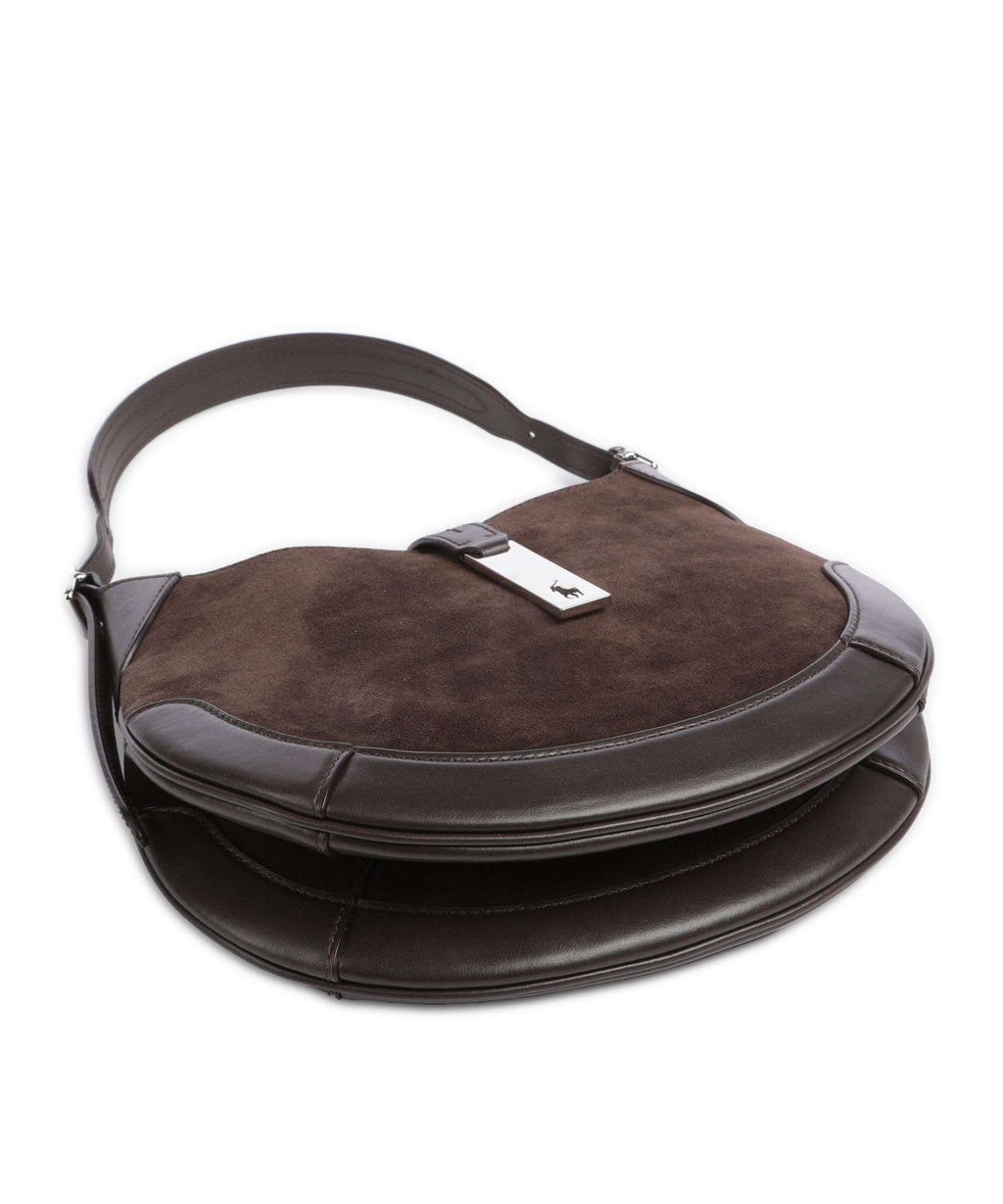 Polo Ralph Lauren ID Collection Small Hobo bag chocolate