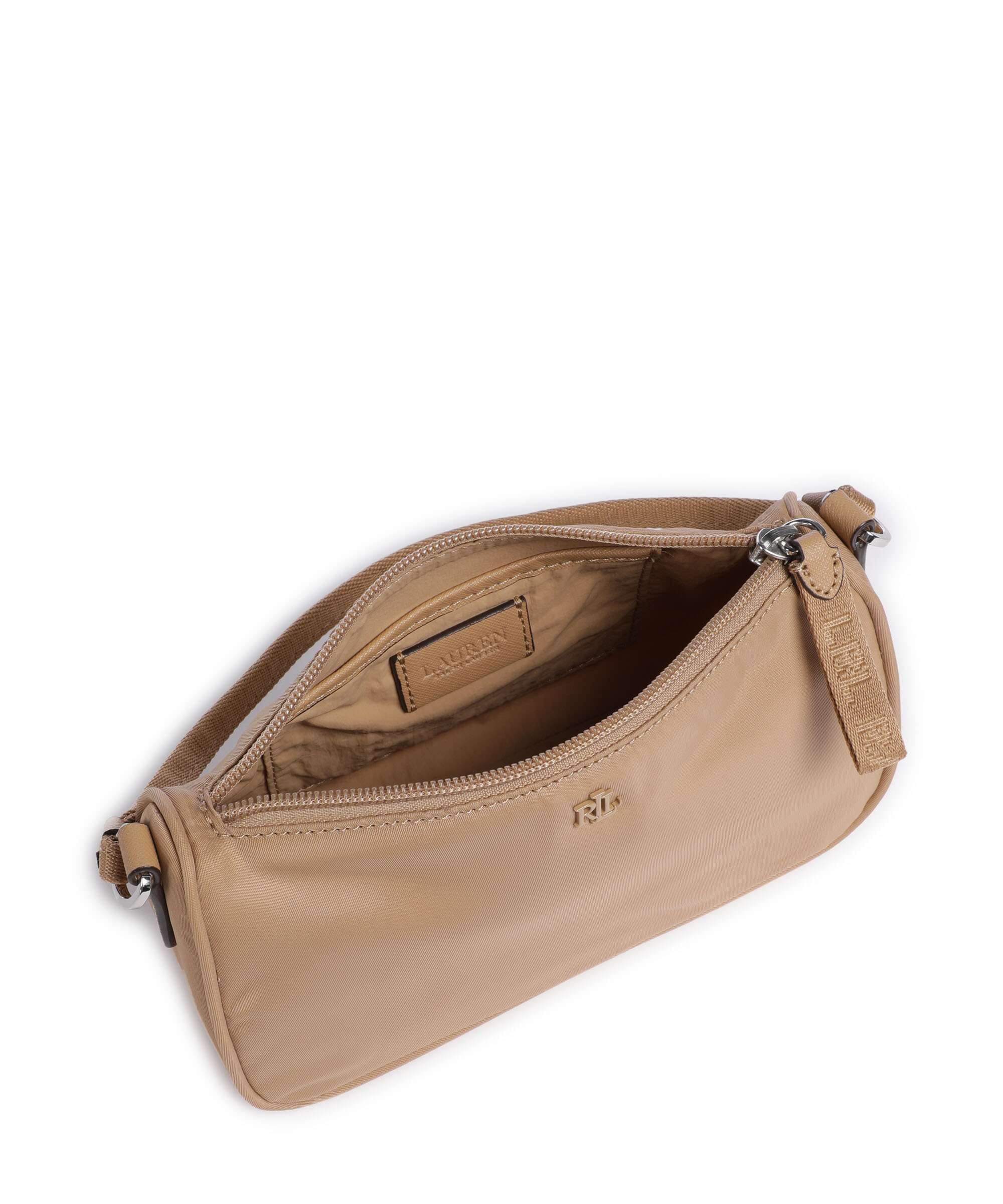 Lauren Ralph Lauren Nylon Large Handbag khaki
