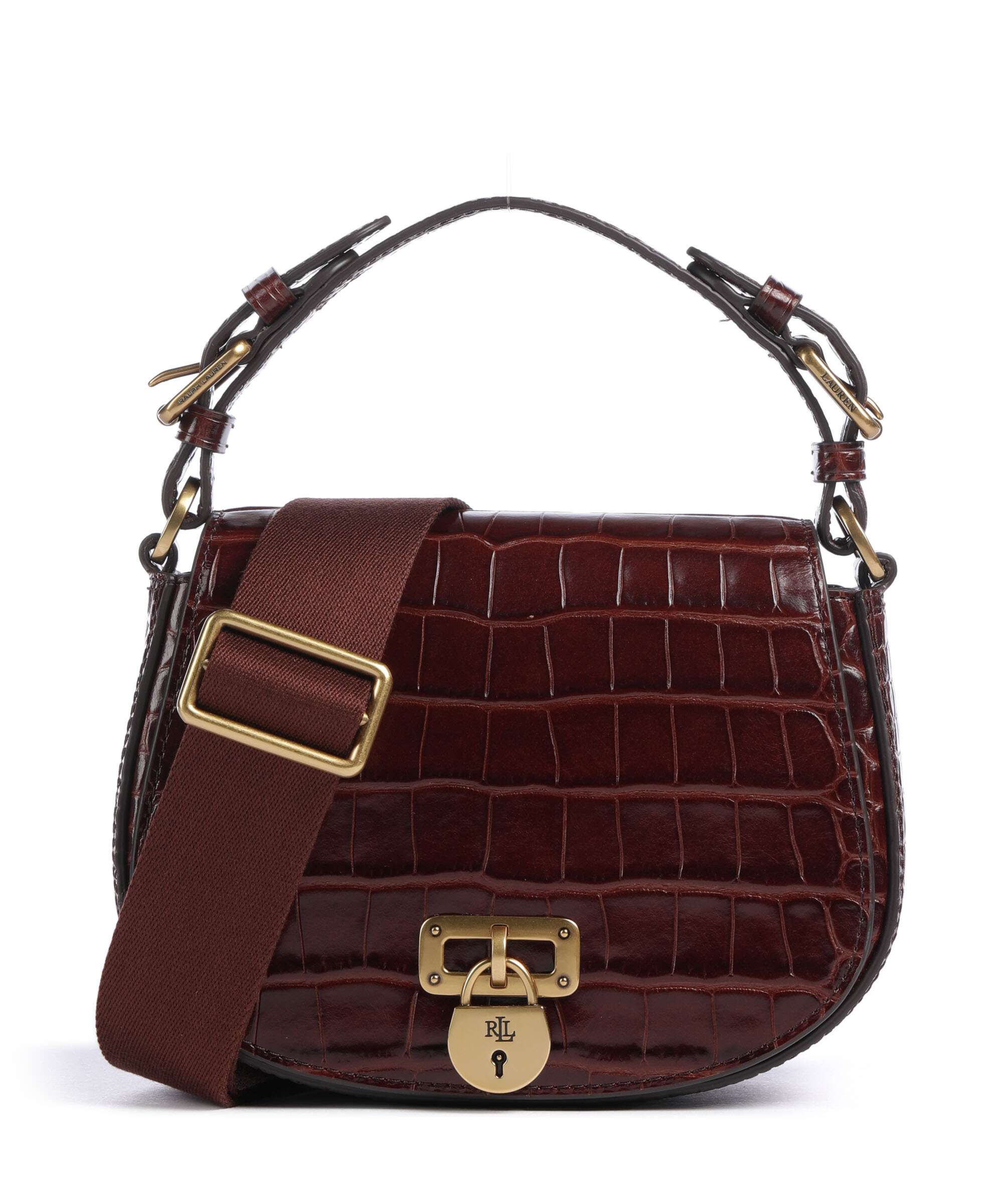 Lauren Ralph Lauren Tanner Medium Crossbody bag dark mahogany