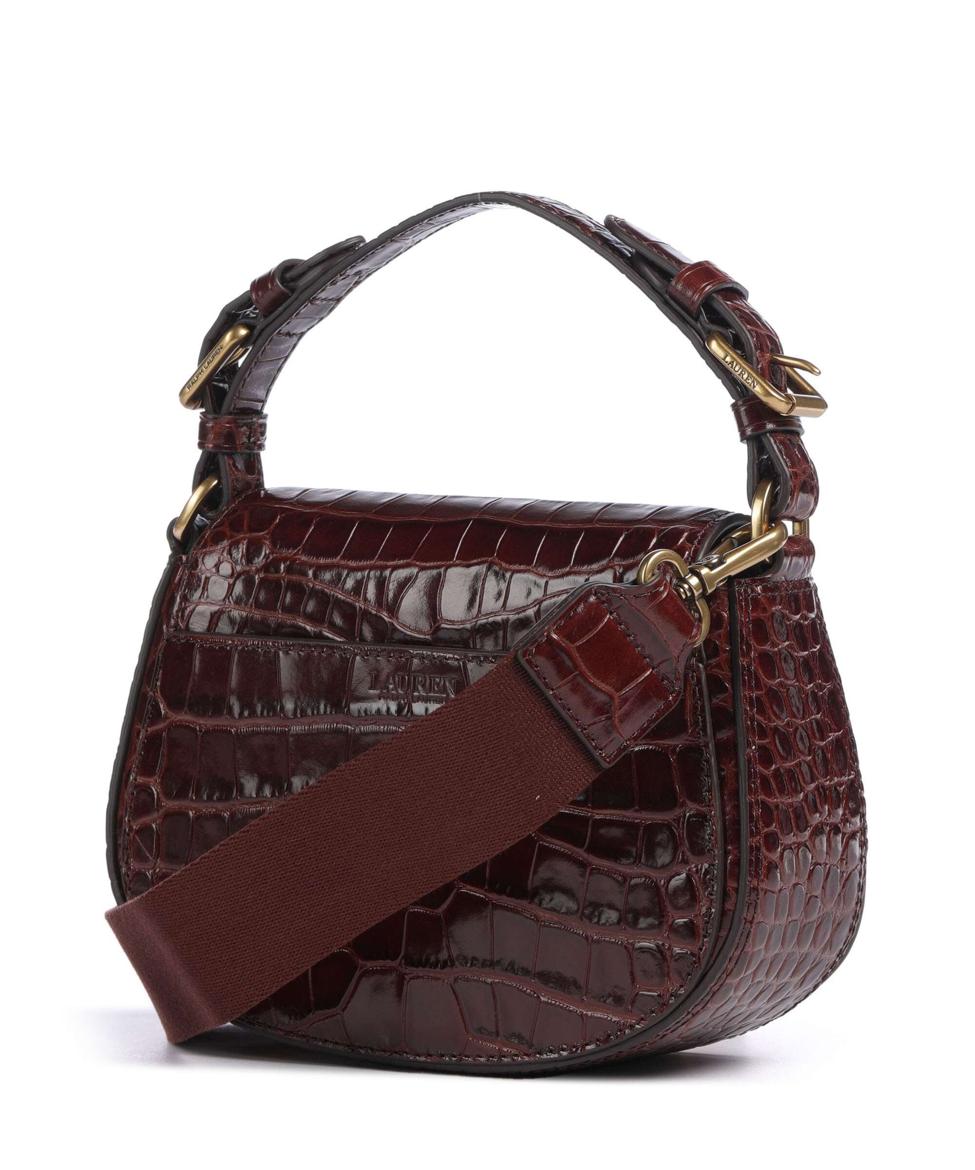 Lauren Ralph Lauren Tanner Medium Crossbody bag dark mahogany