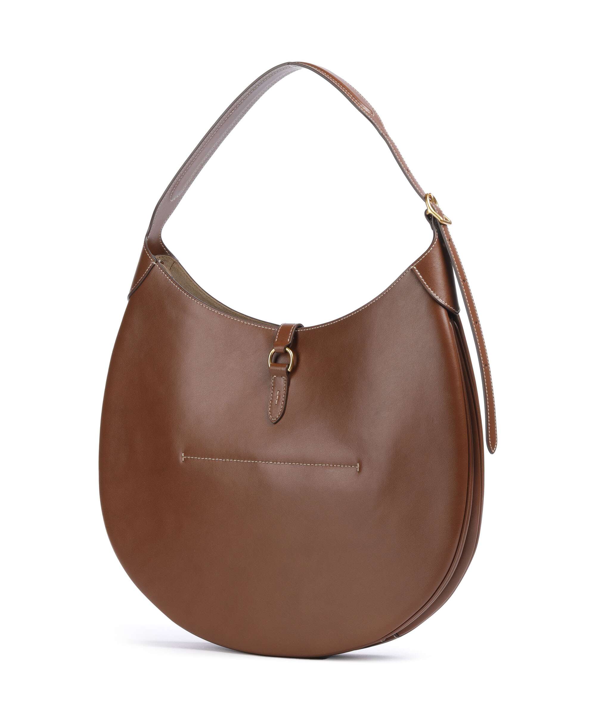 Polo Ralph Lauren ID Collection Medium Hobo bag cuoio