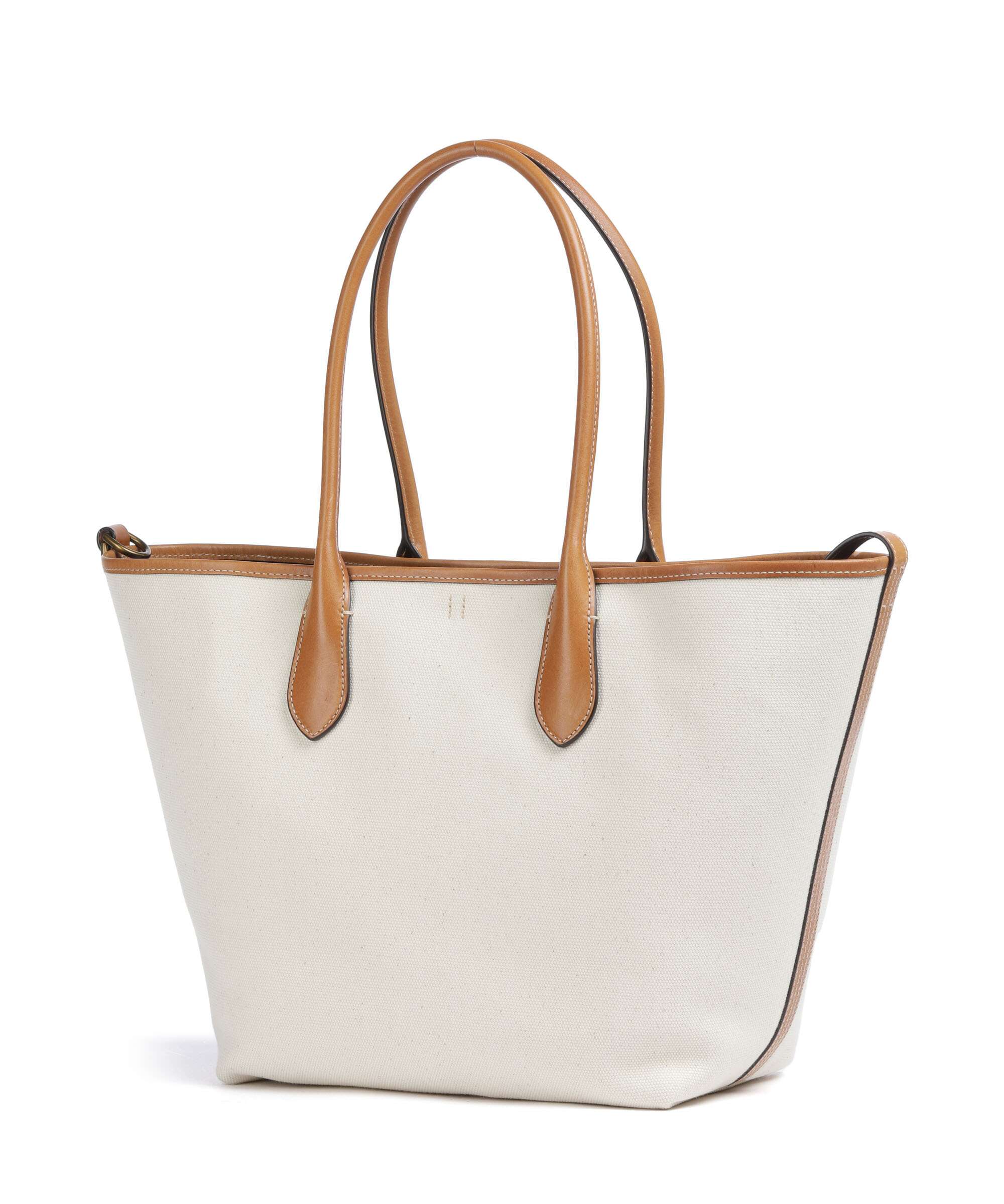Polo Ralph Lauren Bellport Medium Tote bag natural/navy