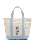 Polo Ralph Lauren Bear Eran Cable Handbag ecru/carolina blue