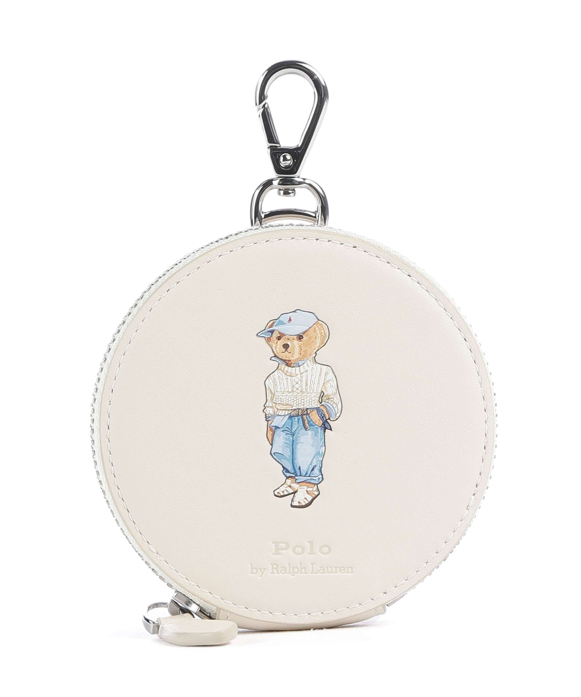 Polo Ralph Lauren Bear Eran Cable Wallet ivory