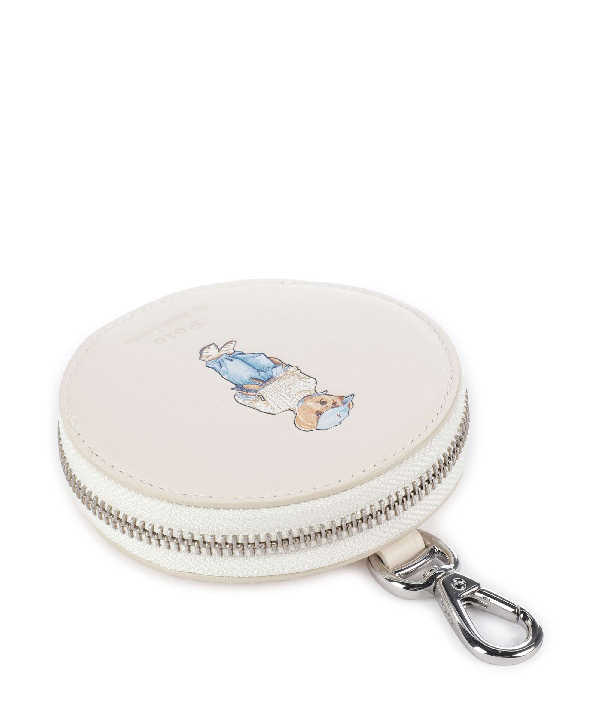Polo Ralph Lauren Bear Eran Cable Wallet ivory