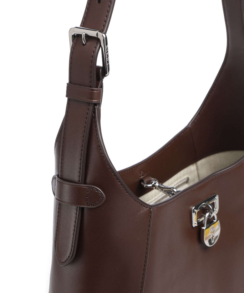 Lauren Ralph Lauren Tanner Large Shoulder bag dark hickory