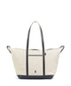 Polo Ralph Lauren Canvas Large Tote bag ecru/navy