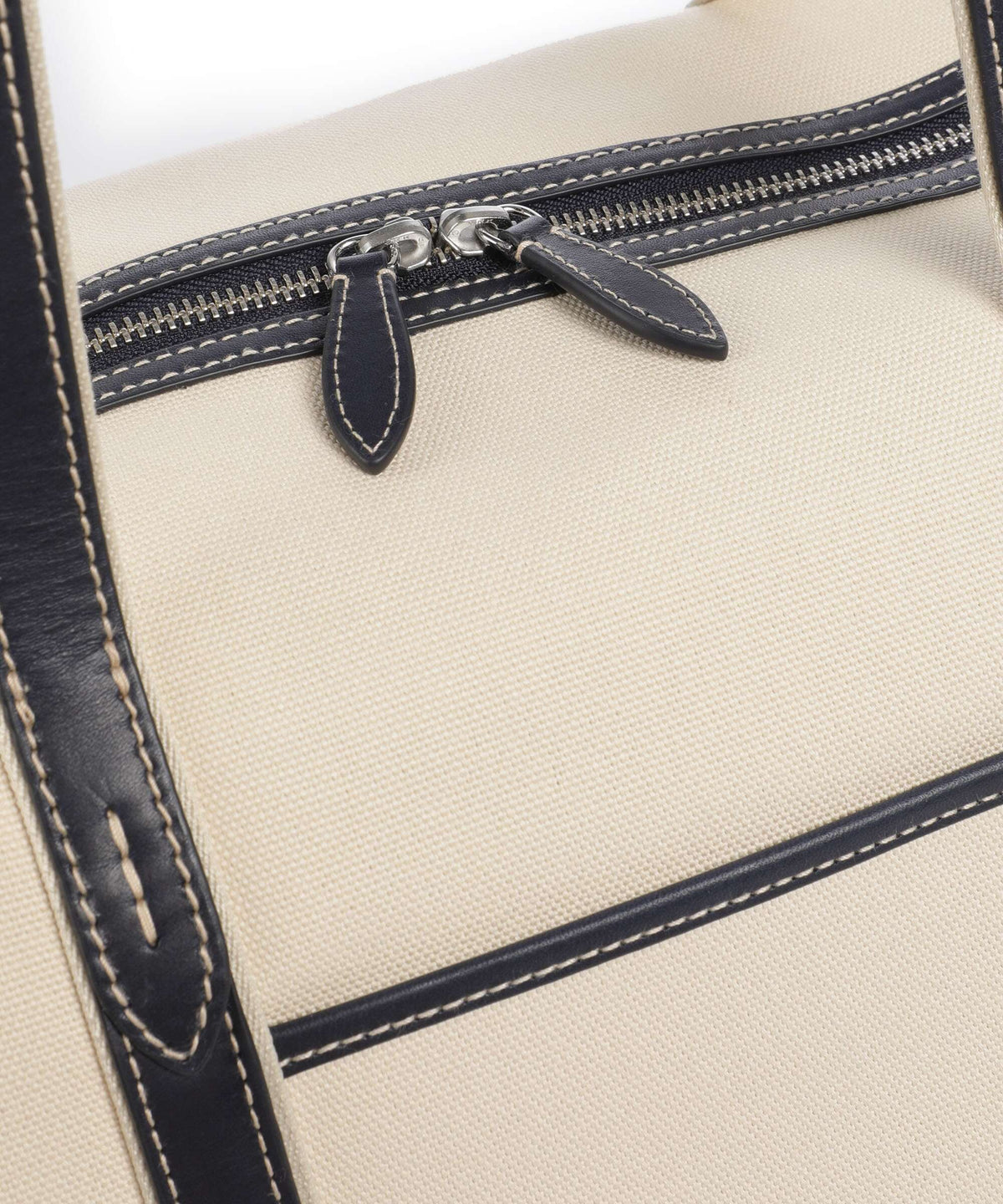 Polo Ralph Lauren Canvas Large Tote bag ecru/navy