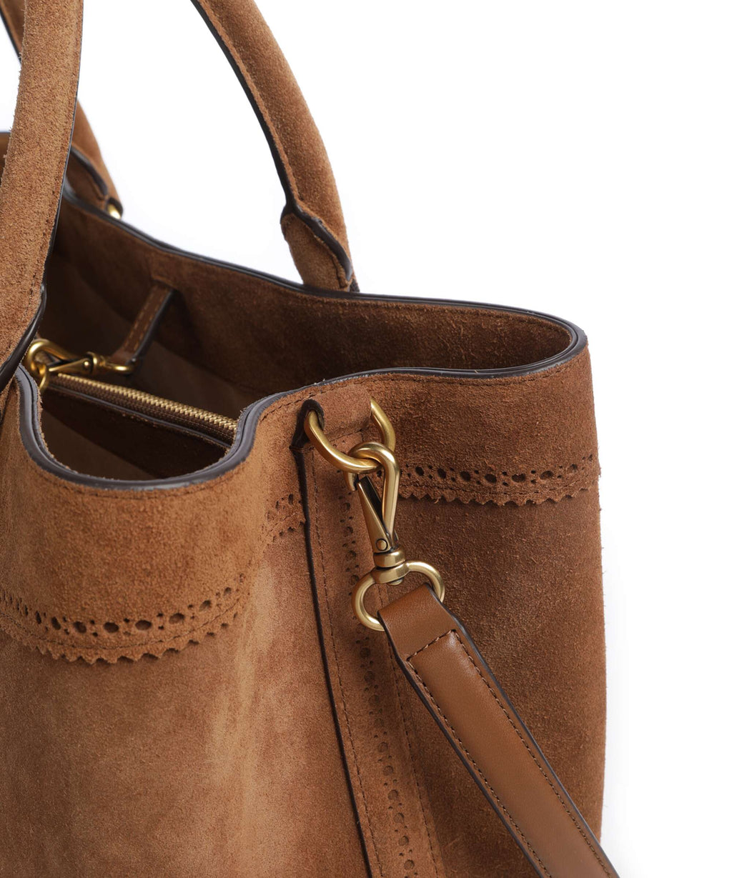 Lauren Ralph Lauren Marcy 36 Handbag light tobacco