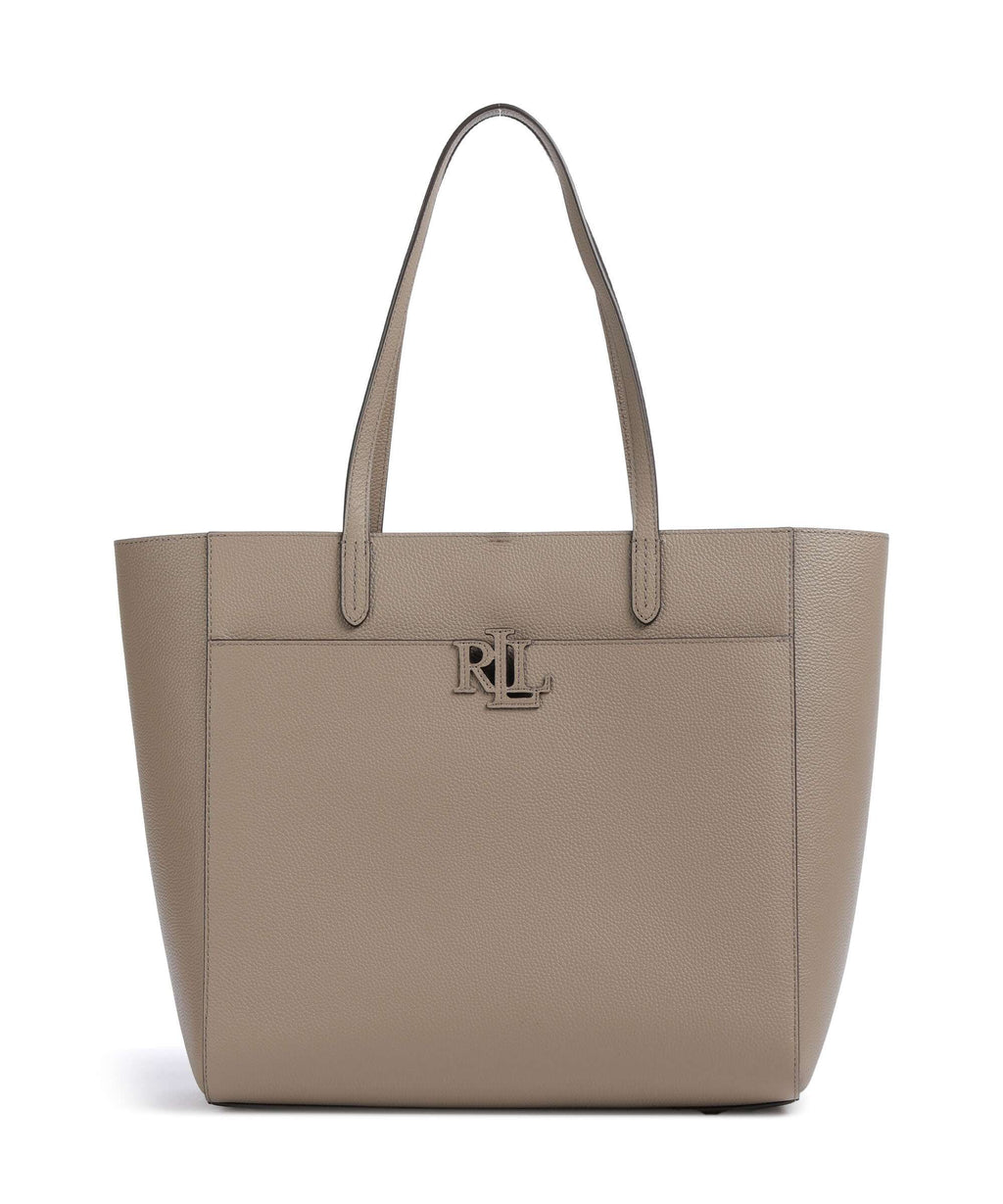 Lauren Ralph Lauren Cameryn Large Tote bag taupe brown