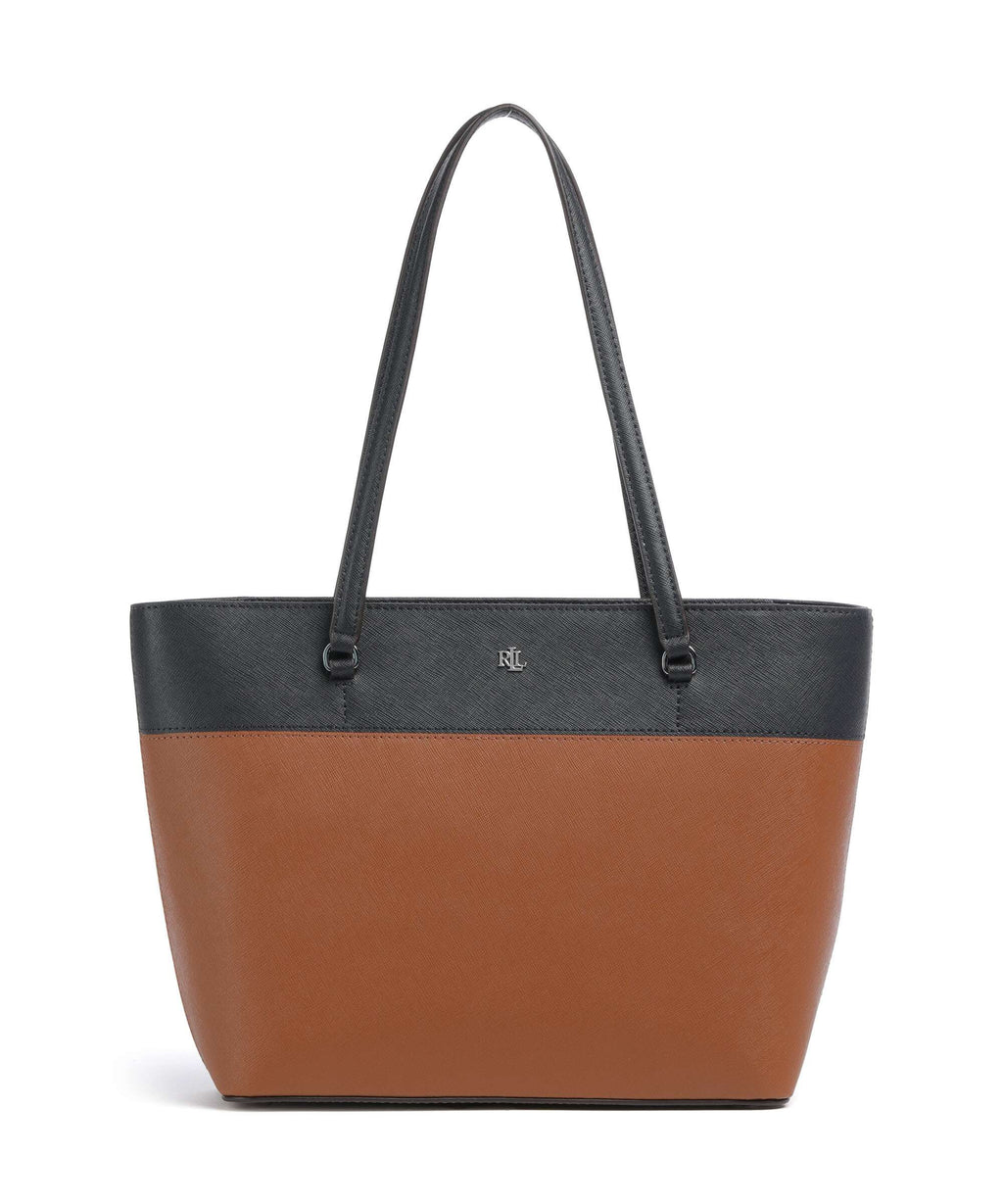 Lauren Ralph Lauren Karly Medium Tote bag lauren tan/lauren navy