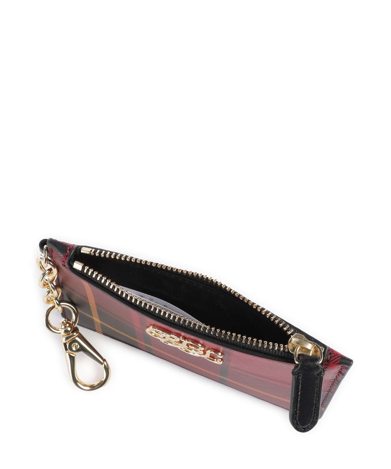 Lauren Ralph Lauren Small Credit card holder holiday tartan/black