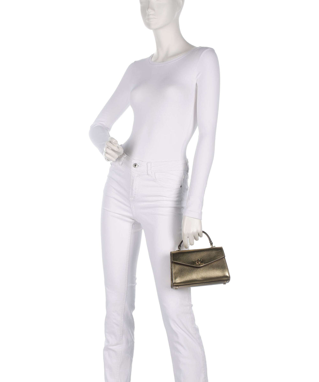 Lauren Ralph Lauren Farrah Small Handbag antique gold