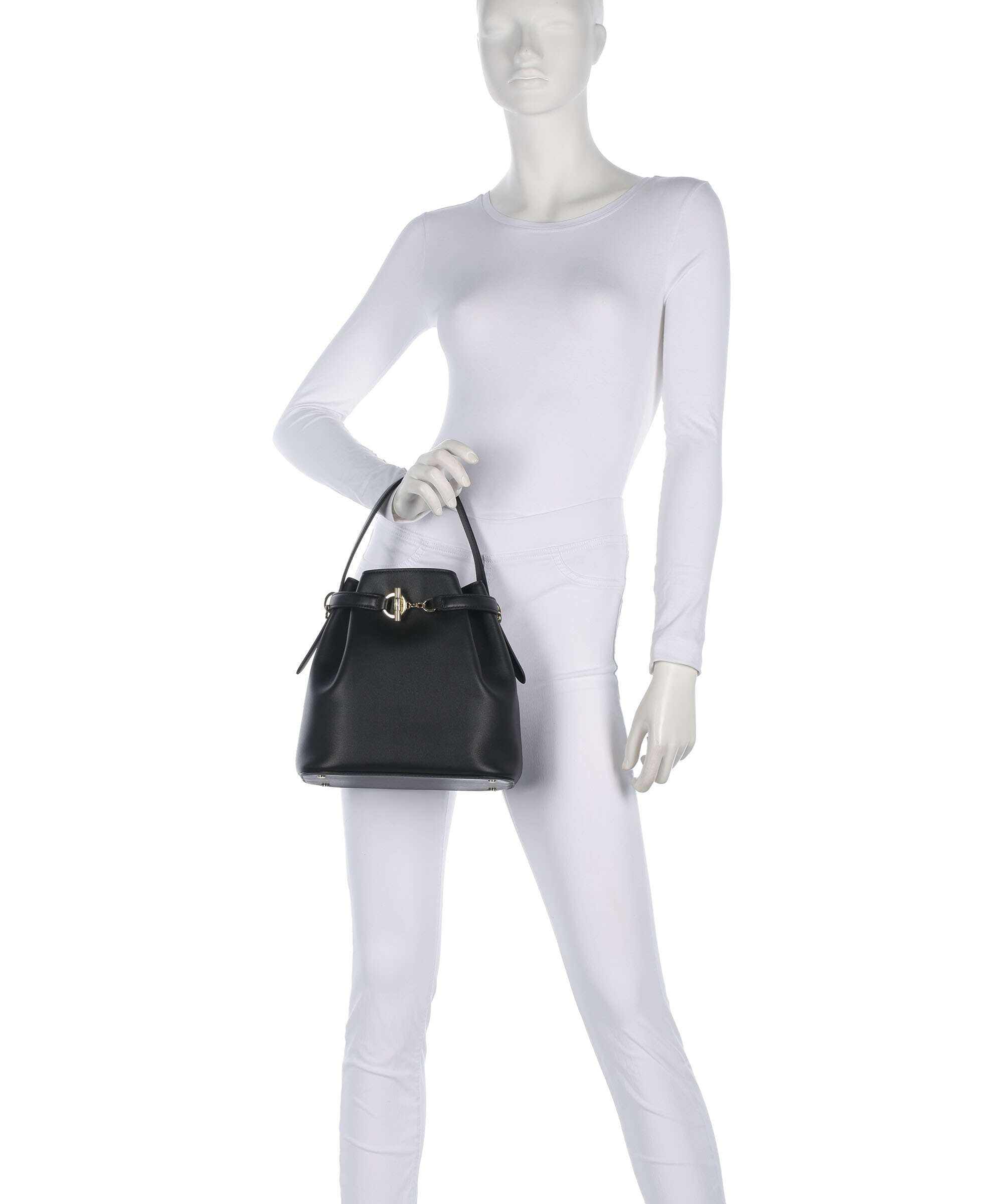 Lauren Ralph Lauren Blaike Medium Bucket bag black