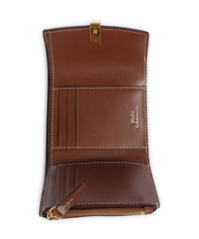 Polo Ralph Lauren ID Collection Small Wallet cuoio