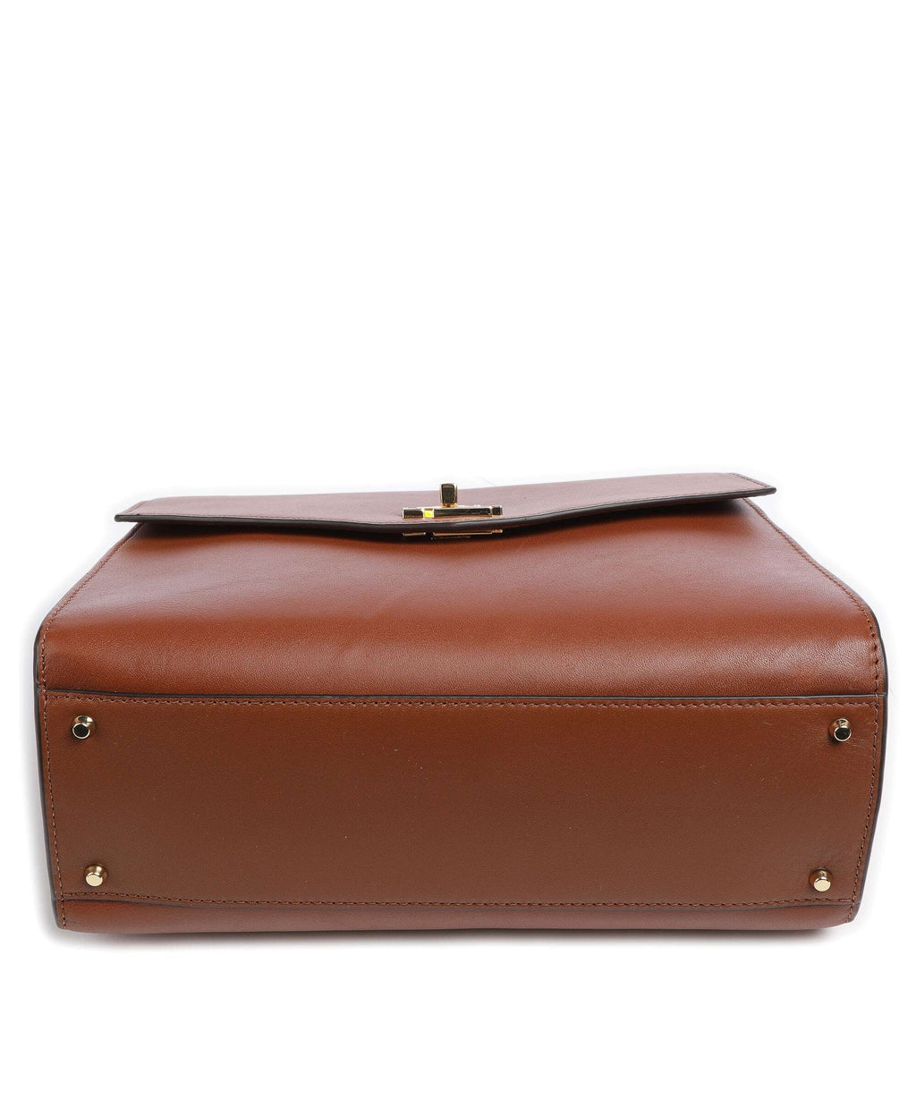 Lauren Ralph Lauren Farrah 27 Handbag tan