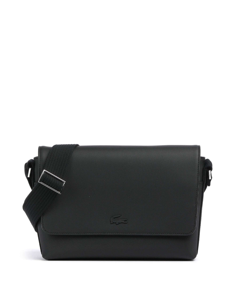 Lacoste Mens Classic Messenger bag noir