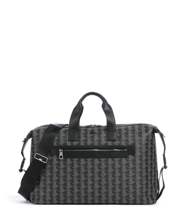 Lacoste The Blend Weekend bag monogram noir/gris