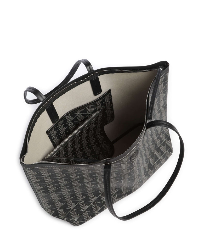 Lacoste Zely Tote bag mono noir/beige