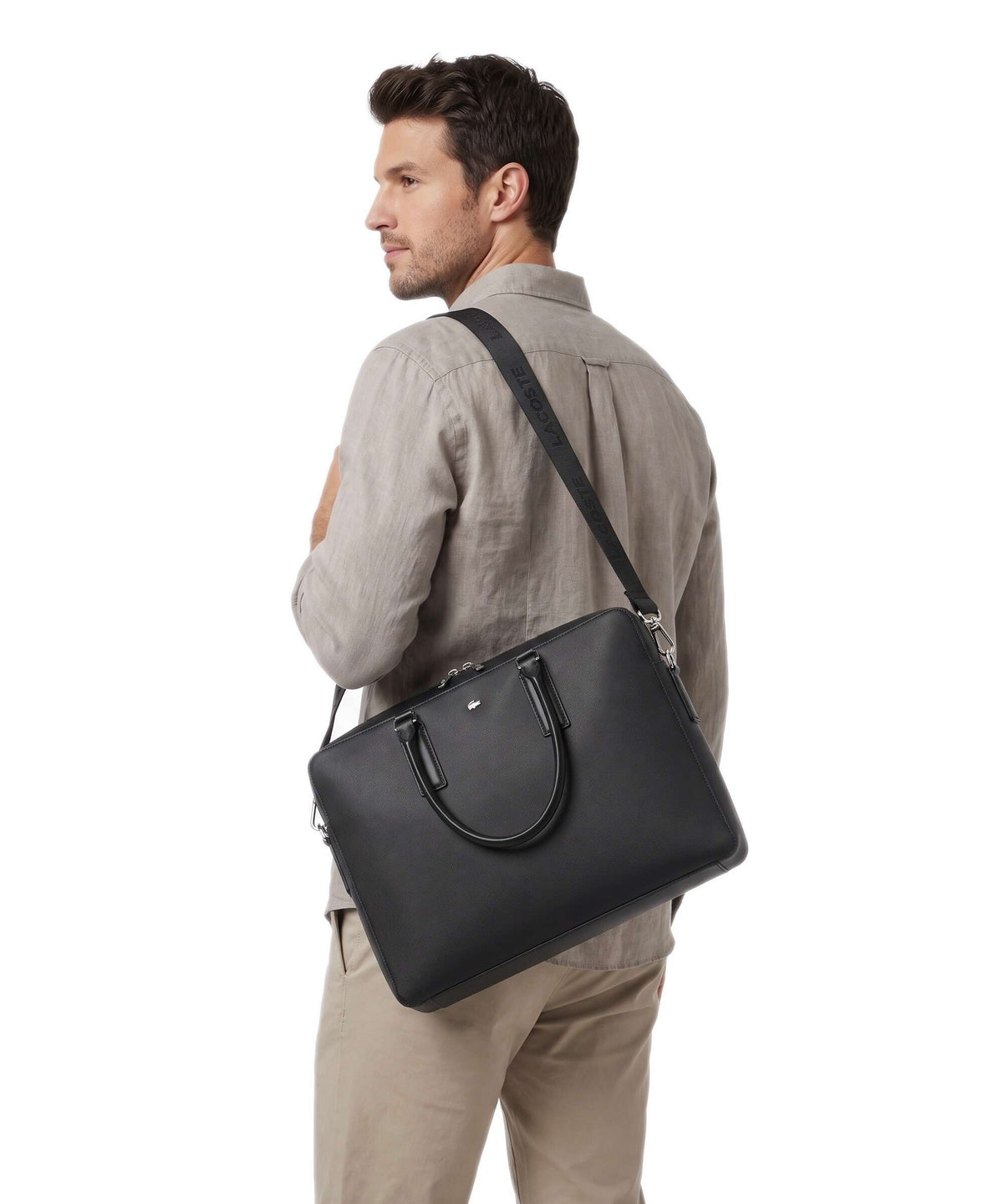 Lacoste Langon Briefcase noir