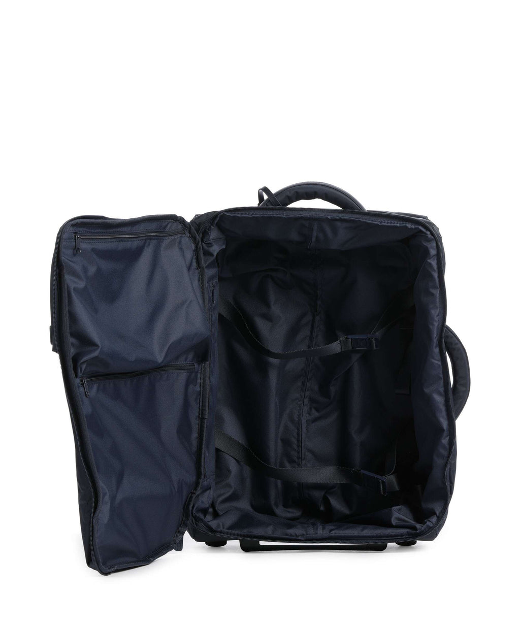 Lipault Foldable Plume Trolley (2 wheels) midnight blue