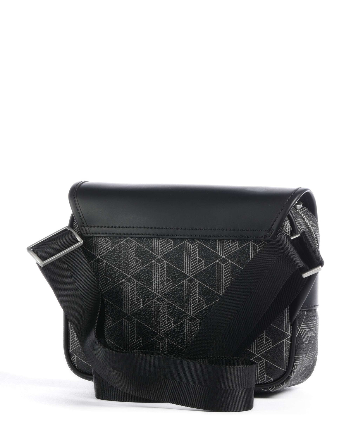 Lacoste The Blend Crossbody bag monogram noir/gris