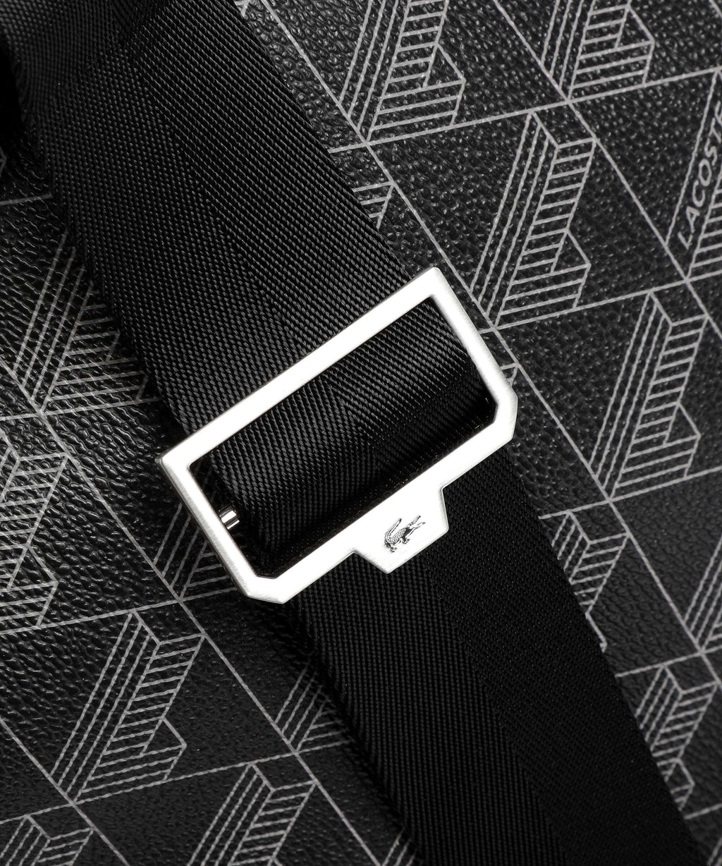 Lacoste The Blend Crossbody bag monogram noir/gris