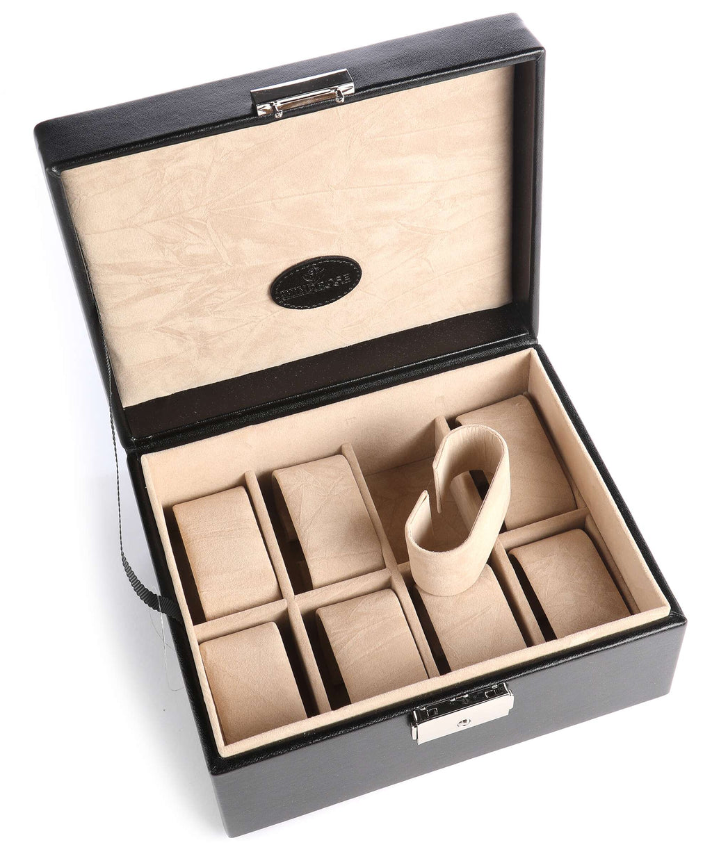 Windrose Merino Jewelry box schwarz