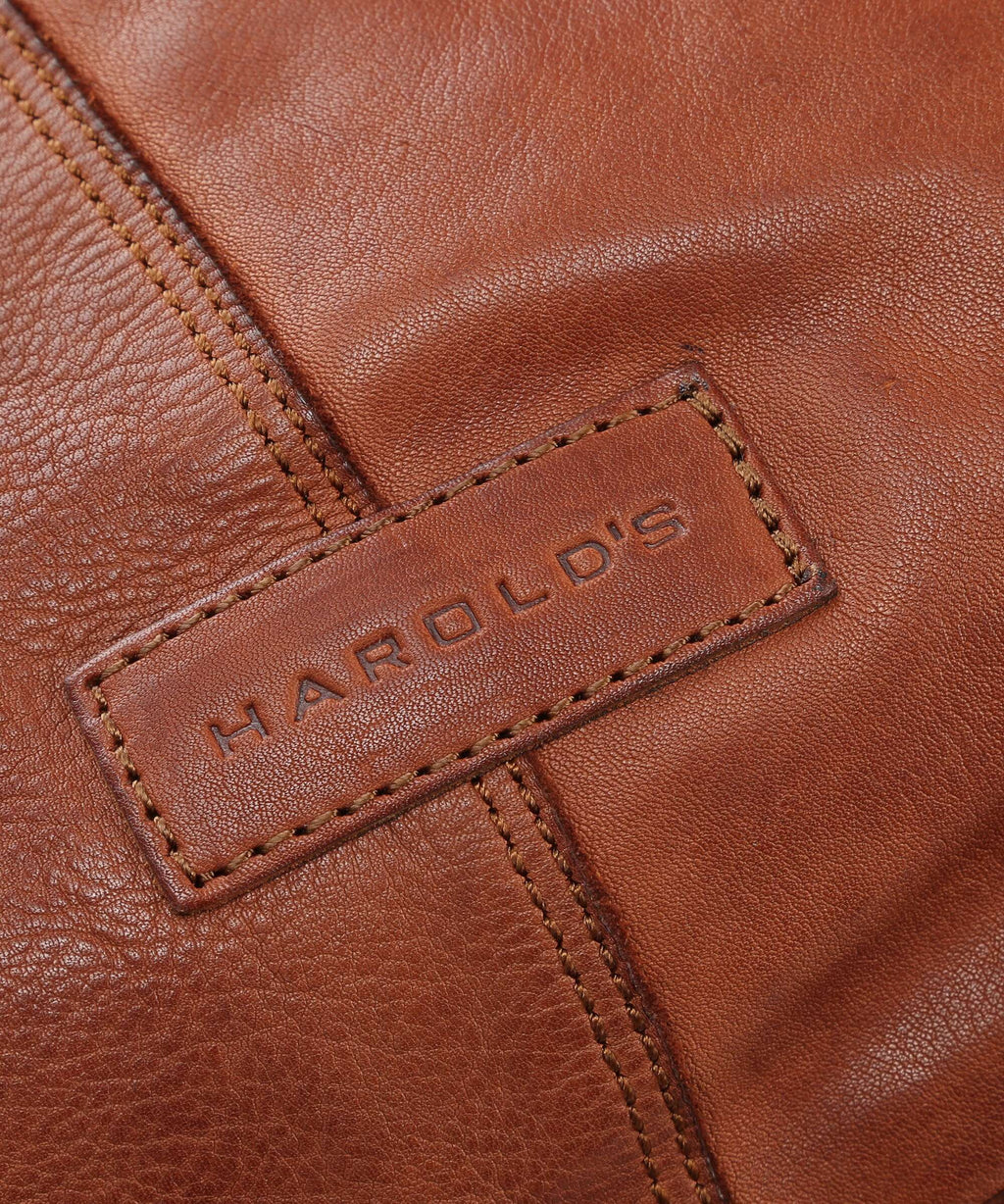 Harold's Submarine Tote bag cognac