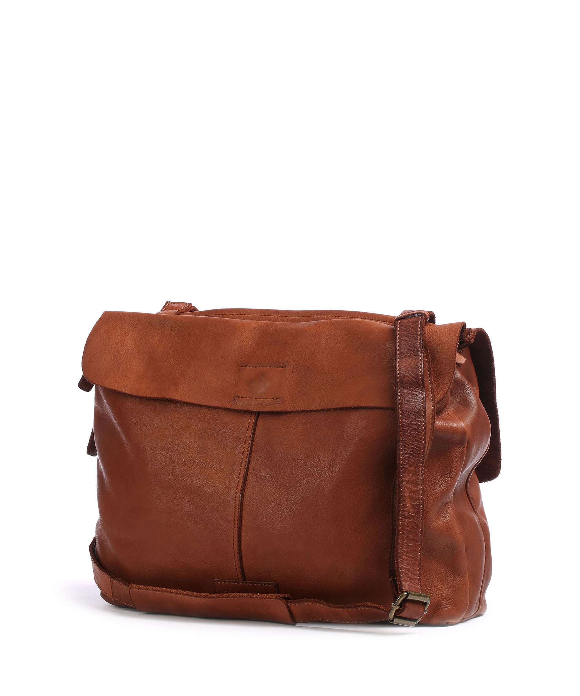 Harold's Submarine Messenger bag cognac
