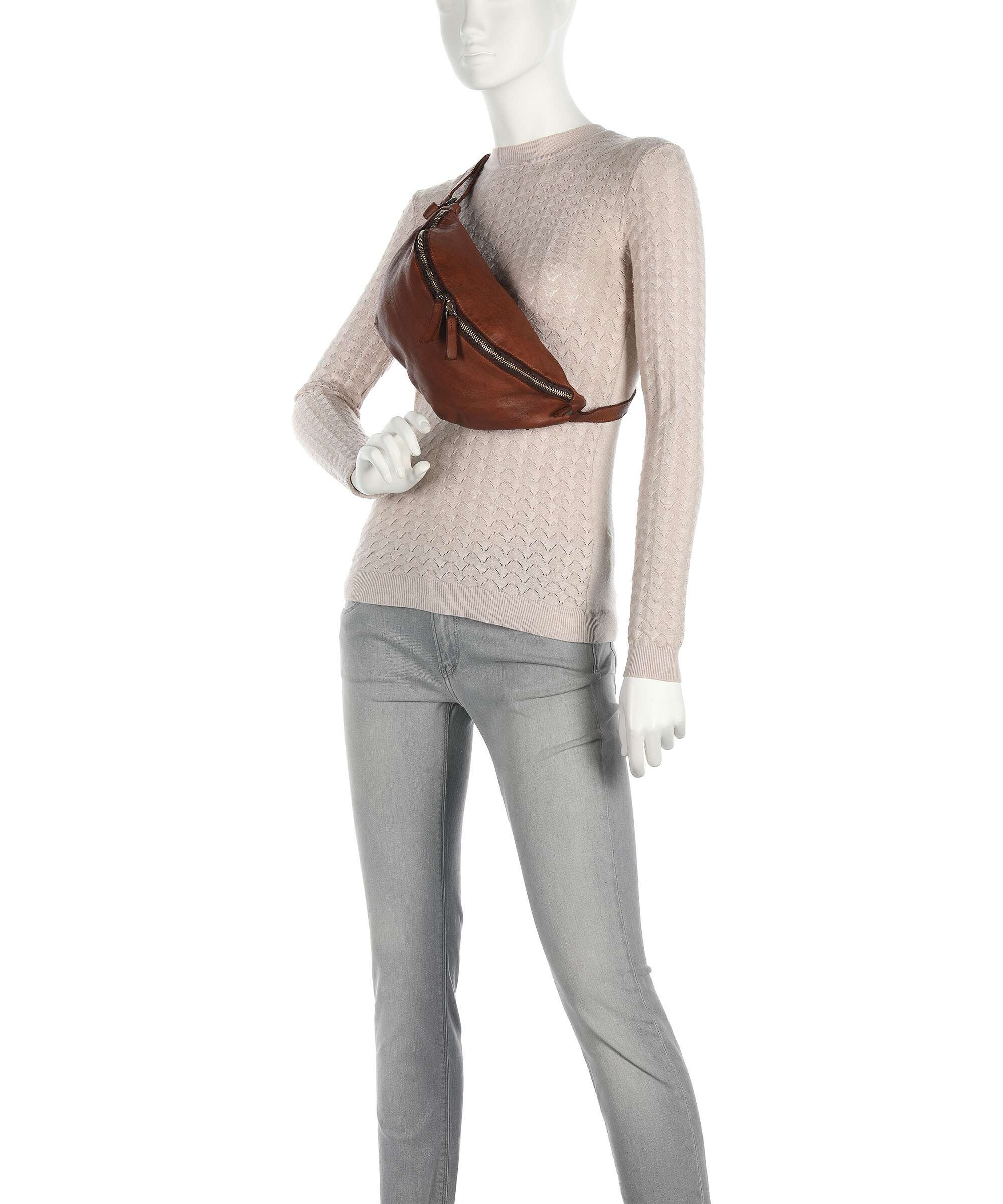 Harold's Submarine Belt bag cognac
