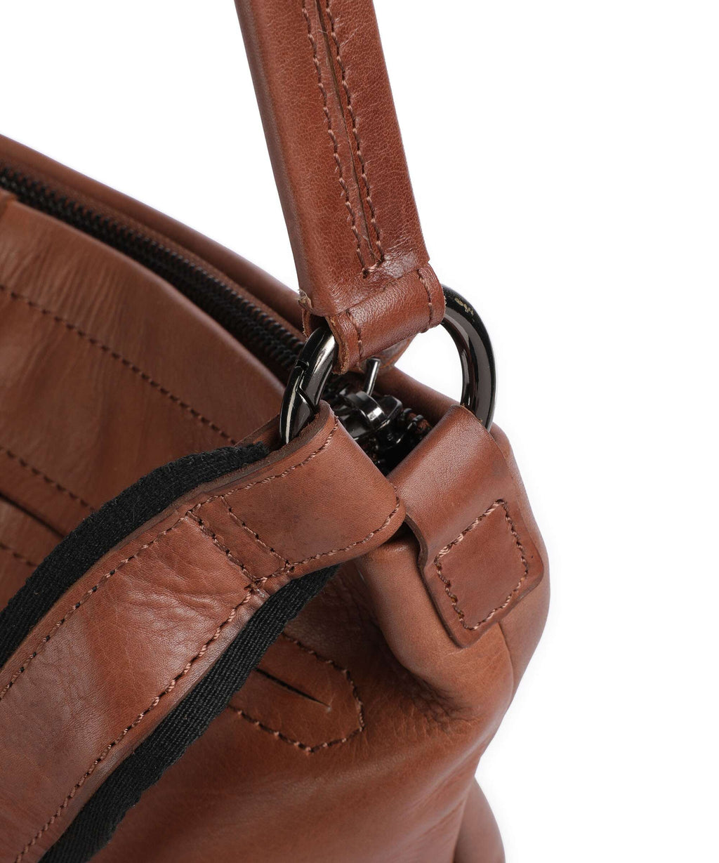 Harold's Caugio Hobo bag cognac