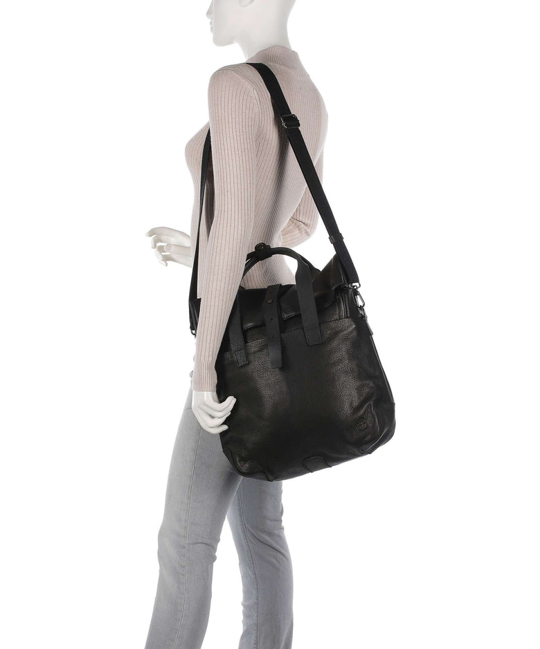 Harold's Mount Ivy XL Rolltop backpack black