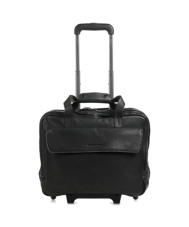Harold's Ivy lane Rolling briefcase black